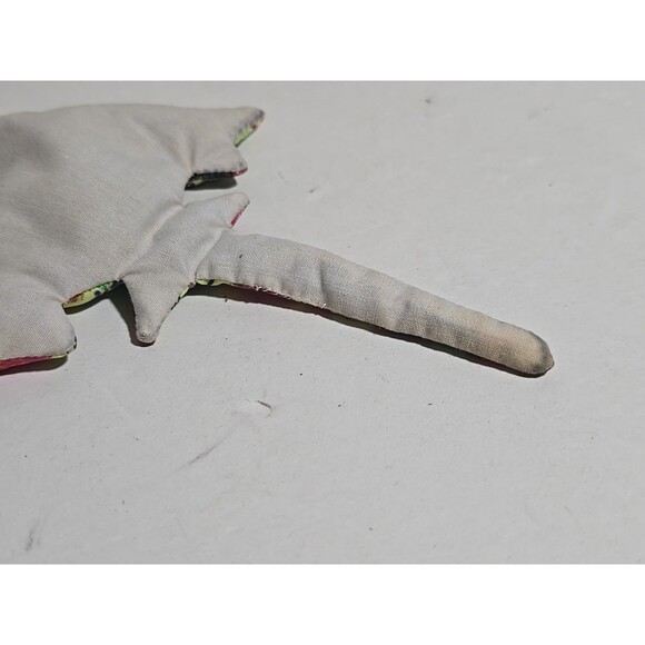 Vintage 1990s Sand Filled Animal Sting Ray Tie Dye Unique - Picture 9 of 13